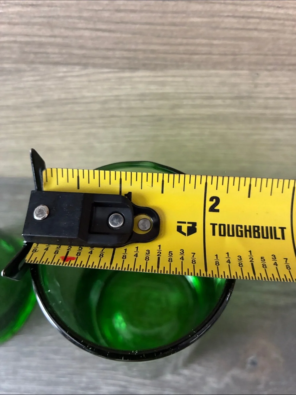 Green Moroccan Beldi Glasses Set of 2